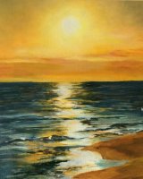 Margaret Richardson, Northumberland Sunset