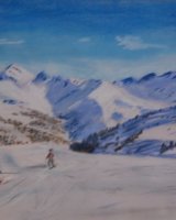 On the Piste by Dougie Johnston
