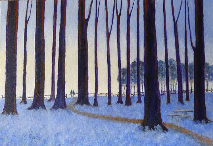 Picnic in the Bluebell Wood by Jenny Dyson
