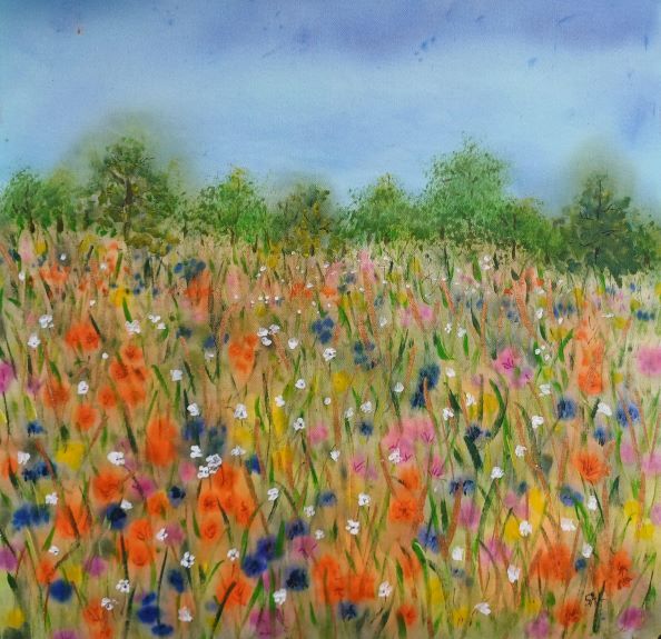 45 Sheila Lewis ' Summer Meadow '