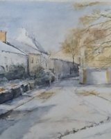 Snow on the Green, by Anne Brown