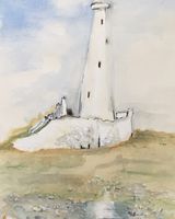 St Mary's Lighthouse by Julie Manning