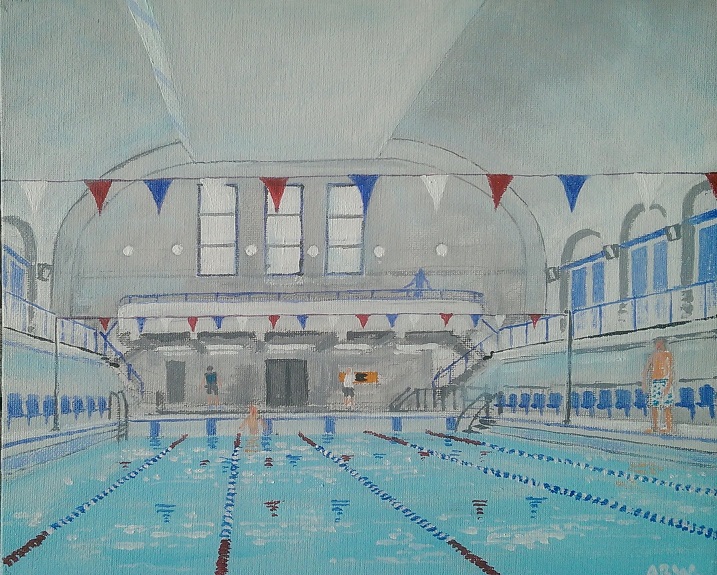 Swimming Baths by Allan White