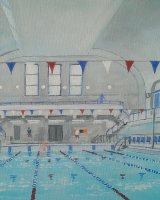 Swimming Baths by Allan White