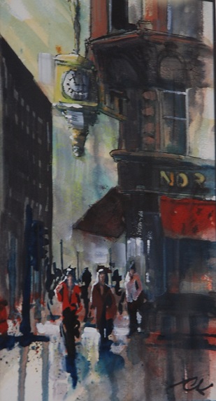 Northern Goldsmiths by Tim Griffiths, -watercolour