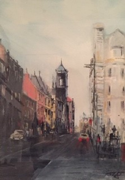 39 -Westgate Road by Tim Griffiths, -watercolour