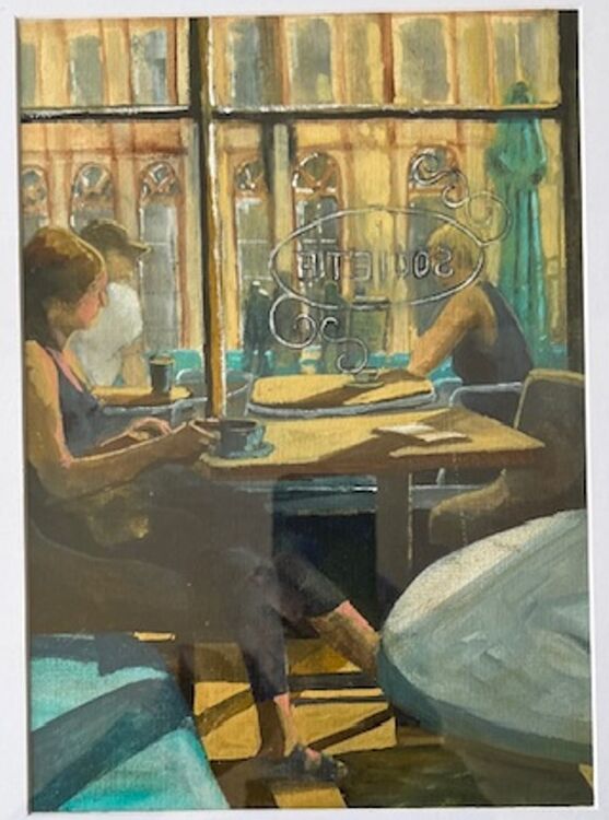 36 Tim Griffith ' Coffee Time, Newcastle '