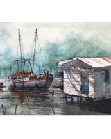 Tim Griffith ' Fishing Boat Miri Brunei '