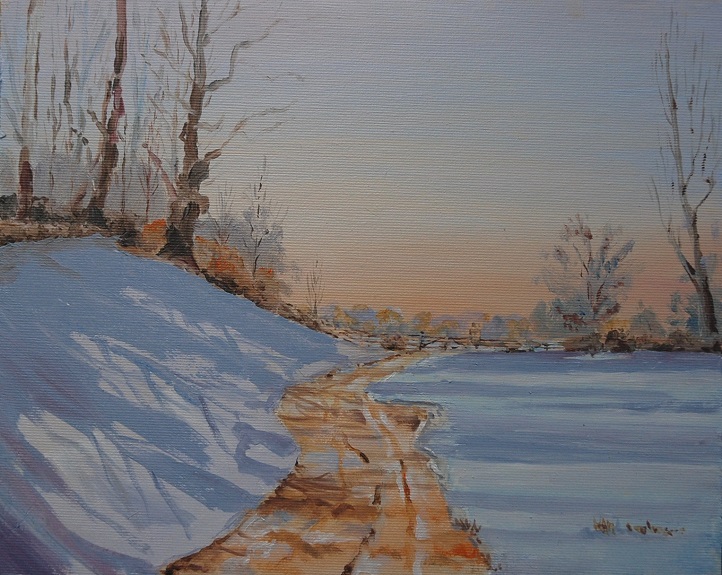 Snow Track by Willie Drea