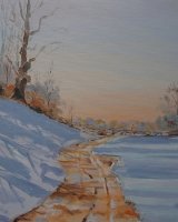 Snow Track by Willie Drea