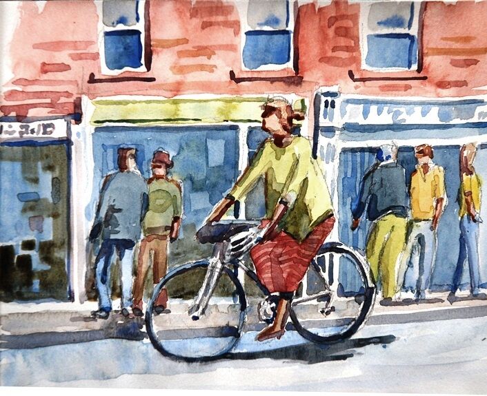Willie Drea ' Lady on a Bike '