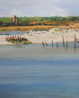 83 -Willie Drea ' River Coquet and Warkworth Castle '