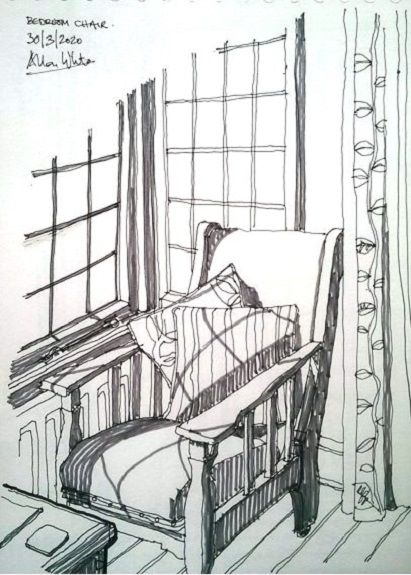 Allan White, Bedroom Chair