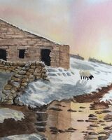 Linda Wood ' Swaledale in the Snow '