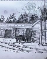 Willie Drea ' Bowes Rly -no2 The Courtyard'