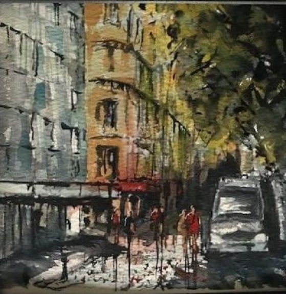 115 County Hotel, Westgate Road -watercolour by Tim Griffiths