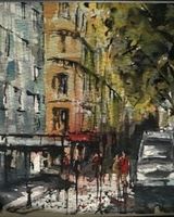 County Hotel, Westgate Road -watercolour by Tim Griffiths