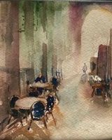 Central Station -watercolour by Tim Griffiths