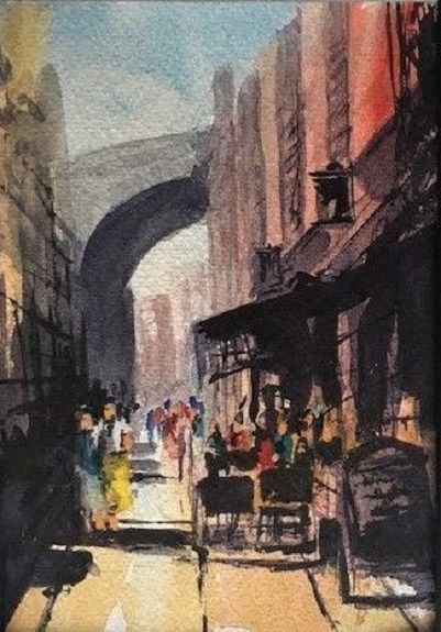 Side -watercolour by Tim Griffiths