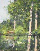 Tranquility -acrylic by Audrey Dryman