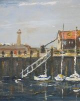Whitby Harbour by Audrey Drynan