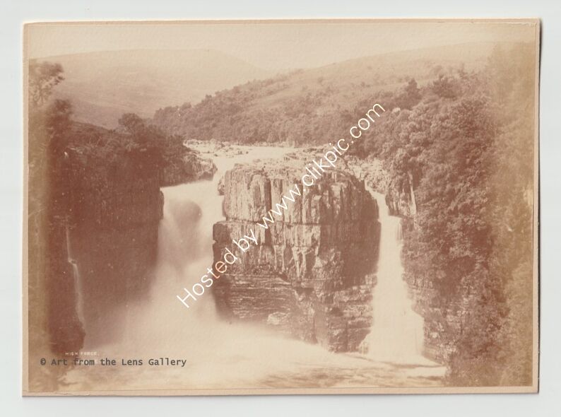 High Force in full flow Albumen Print