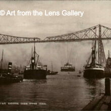 A ship of the air between ships of the sea.