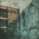 Forgotten I 35 x 35 cm mixed media on board