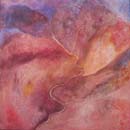 Outback from above VIII 70x70cm mixedmedia