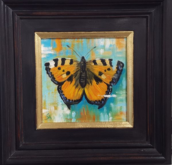 Small Tortoiseshell butterfly