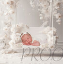 IVORY FLORAL SWING