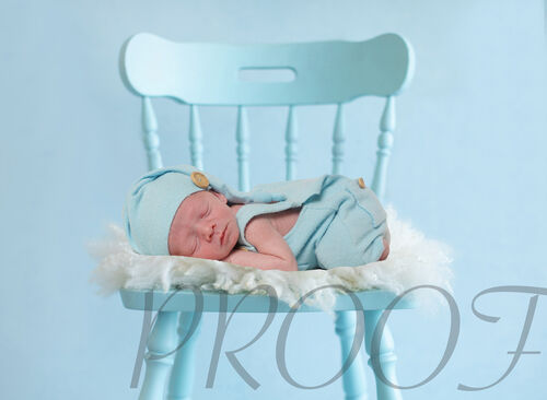 JESSE BLUE CHAIR COMP