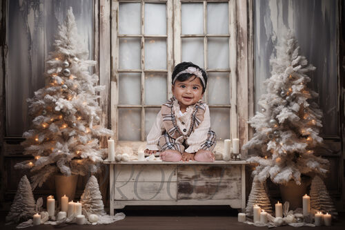 KIYANA BEIGE CHRISTMAS TREE SET