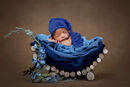 LOG CRIB DARKER BLUE