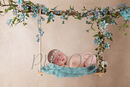 TEAL FLORAL SWING COMP