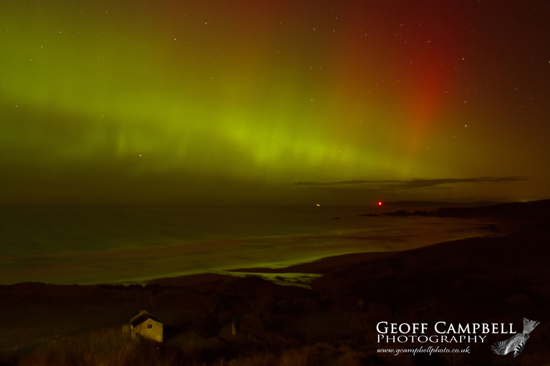 Aurora at White Park Bay