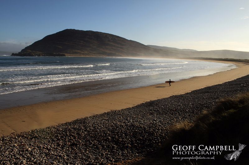 Lone Surfer in Donegal