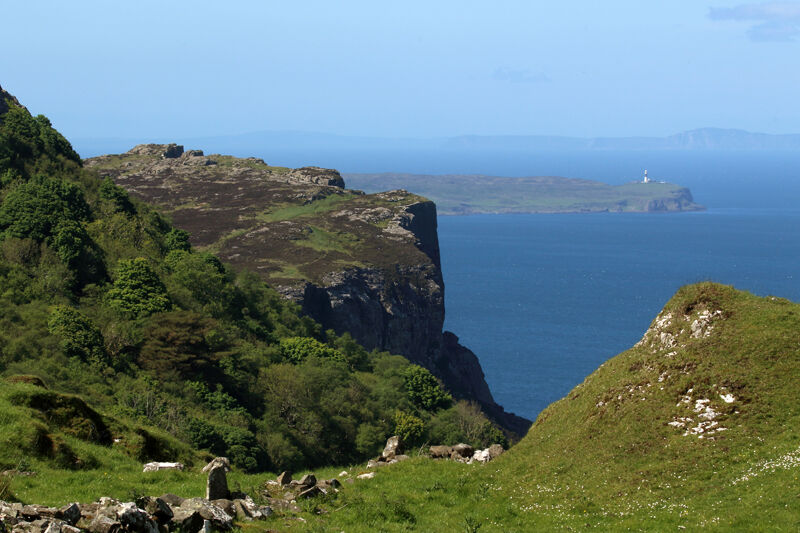 Murlough Bay a mix of limestone grassland, birch woodland, dry heath and maritime cliff and slope habitats