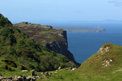 Murlough Bay a mix of limestone grassland, birch woodland, dry heath and maritime cliff and slope habitats