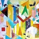 "Disturbance in Paradise" - 2016 - watercolour on Fabriano paper - H46 x W 68.5 cm - SOLD