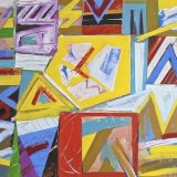 Title:- "This Is What It Is" - Medium: Acrylic on primed paper Size: H 48 x W 70 cm - Price: SOLD