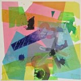 "It's a bit like Ice Cream, Only Messier" - 2016 - watercolour/gouache on Arches paper - H34 x W35 cm - SOLD