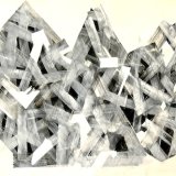NINE WHITE - ink/gouache on paper - H72 x W109 cm - Price:- £1,200 mounted/unframed / incl. P & P