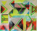 Title "FLOTILLA THRILLER" - 2012 - watercolour - Size:- W60 x H50 cm - Price:- SOLD