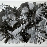 THE ST SWITHUNS ABSTRACT - ink/gouache on paper - H79 x W105 cm - Price:- £1000 mounted/unframed ? incl. P & P