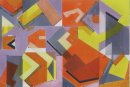 Title:- "UNTITLED COLOURED SHAPES" - Medium:- watercolour - Image Size:- W x H cm - Price:- SOLD