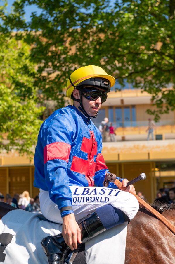 Jockey at Longchamp