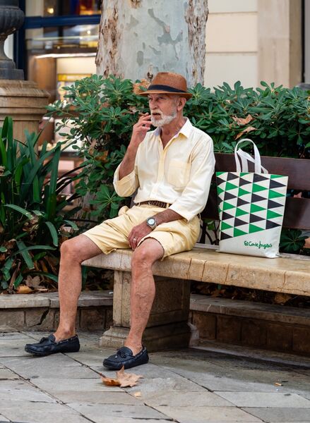Old gent, Mallorca