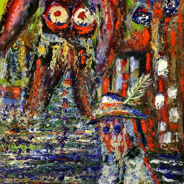 View of the World after a Heavy Lunch