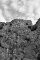 The walls of the Upper Town, Monemvasia